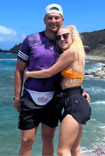 Brittany And Patrick Mahomes