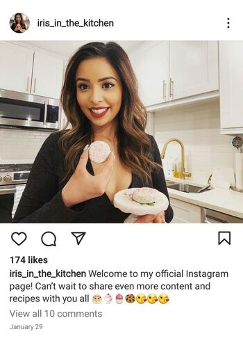 Iris In The Kitchen