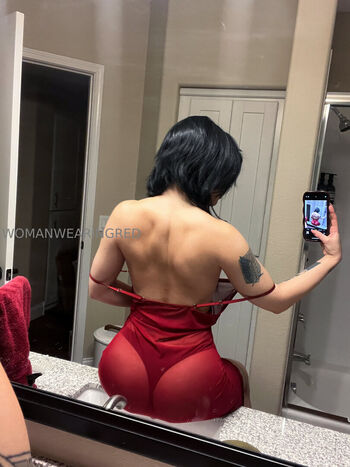 womanwearingred